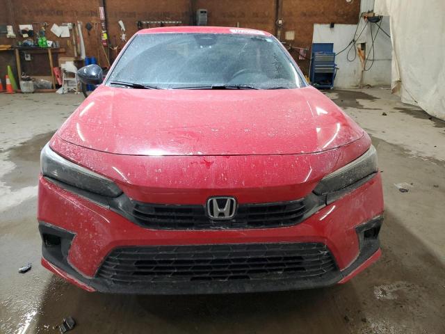 2HGFE2F5XNH566486 - 2022 HONDA CIVIC SPORT RED photo 5