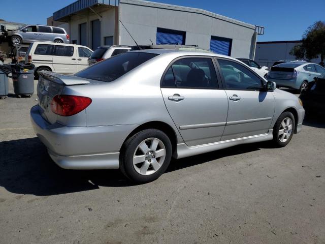 1NXBR32E34Z208389 - 2004 TOYOTA COROLLA CE SILVER photo 3