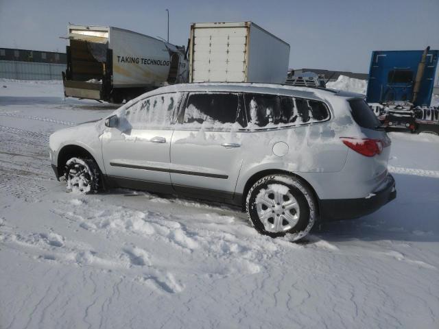 1GNLVEED0AJ206252 - 2010 CHEVROLET TRAVERSE LS SILVER photo 2