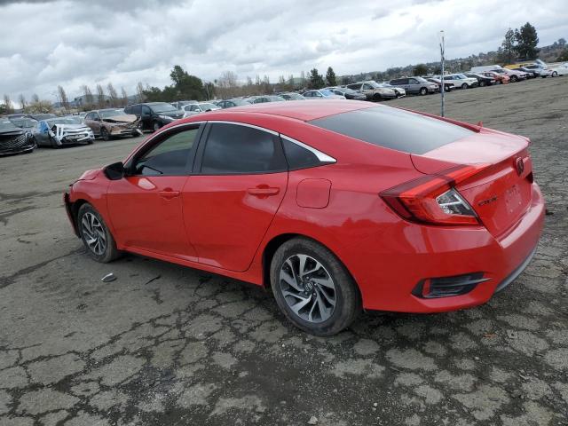 2HGFC2F80GH550767 - 2016 HONDA CIVIC EX RED photo 2