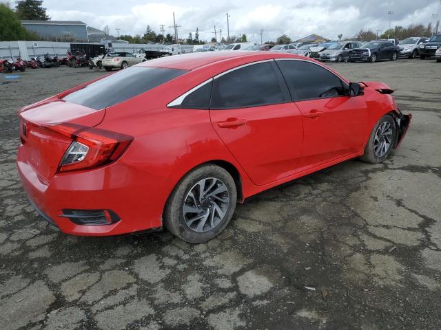 2HGFC2F80GH550767 - 2016 HONDA CIVIC EX RED photo 3