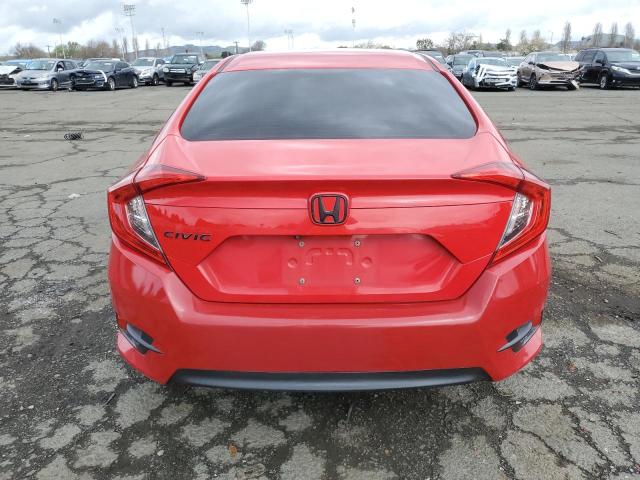 2HGFC2F80GH550767 - 2016 HONDA CIVIC EX RED photo 6