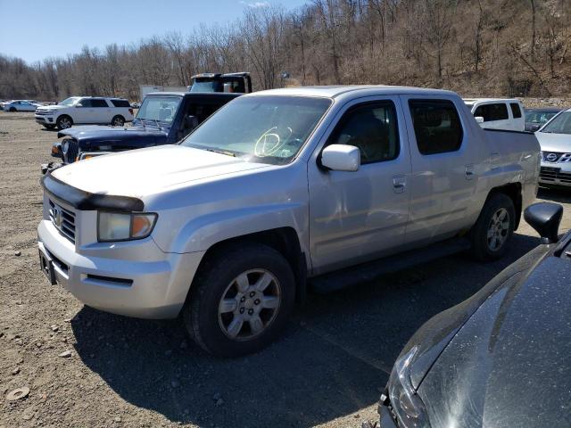 2HJYK16576H507967 - 2006 HONDA RIDGELINE RTL SILVER photo 1