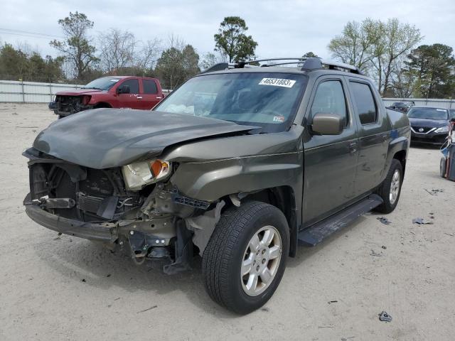 2HJYK16576H556408 - 2006 HONDA RIDGELINE RTL GREEN photo 1