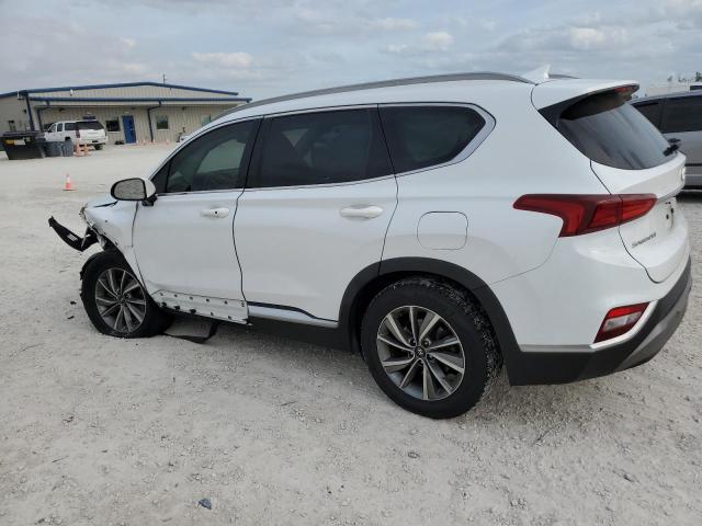 5NMS33AD0KH078493 - 2019 HYUNDAI SANTA FE SEL WHITE photo 2