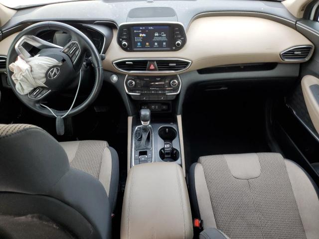 5NMS33AD0KH078493 - 2019 HYUNDAI SANTA FE SEL WHITE photo 8