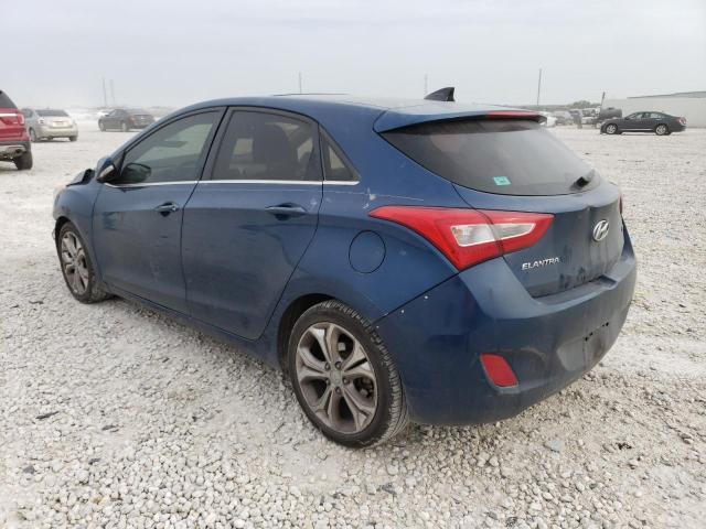 KMHD35LH9FU236344 - 2015 HYUNDAI ELANTRA GT BLUE photo 2