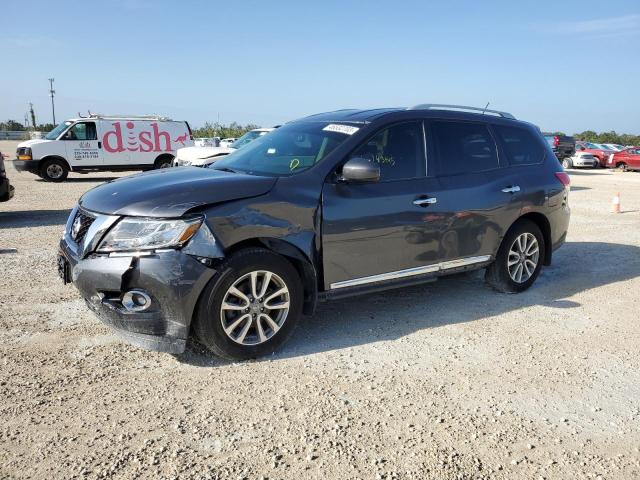 5N1AR2MM0EC710259 - 2014 NISSAN PATHFINDER S 灰色 照片 1