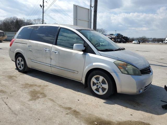 5N1BV28UX9N100311 - 2009 NISSAN QUEST S SILVER photo 4