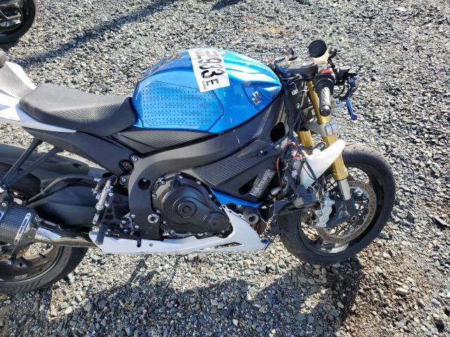 JS1GR7MA4E2100432 - 2014 SUZUKI GSX-R750 BLUE photo 5