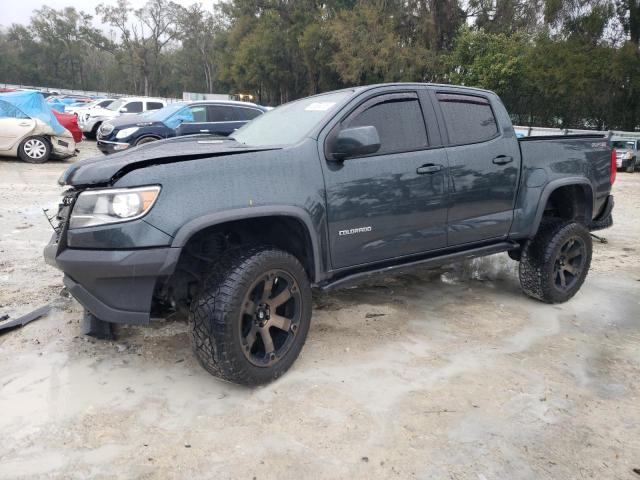 1GCPTEE1XH1274252 - 2017 CHEVROLET COLORADO ZR2 GREEN photo 1