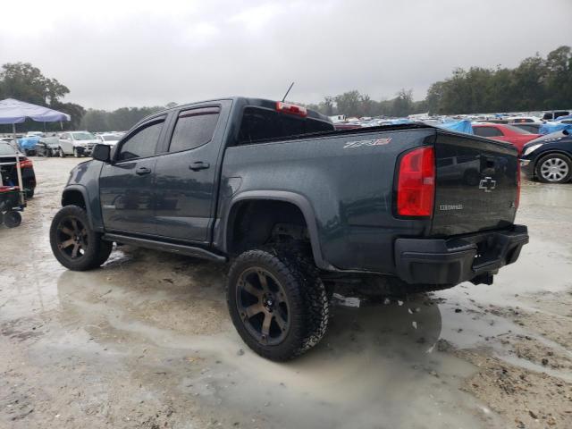 1GCPTEE1XH1274252 - 2017 CHEVROLET COLORADO ZR2 GREEN photo 2