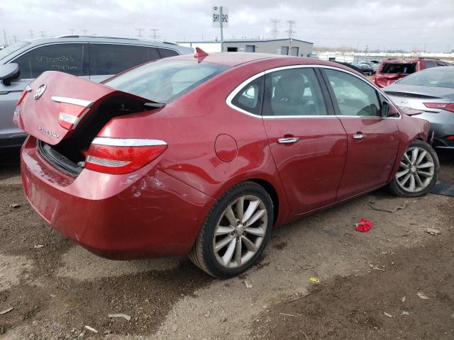 1G4PP5SK6C4140892 - 2012 BUICK VERANO RED photo 3