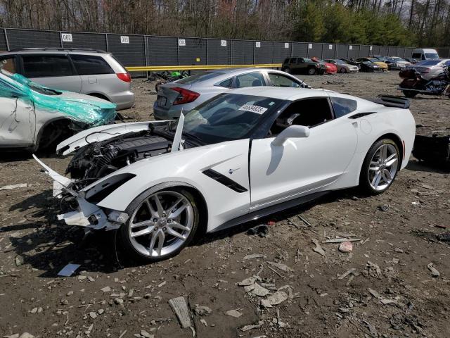 1G1YA2D73J5101484 - 2018 CHEVROLET CORVETTE STINGRAY 1LT WHITE photo 1