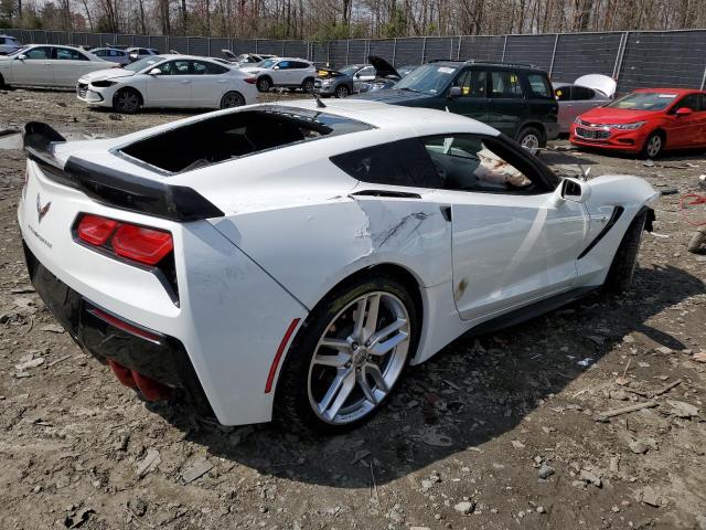 1G1YA2D73J5101484 - 2018 CHEVROLET CORVETTE STINGRAY 1LT WHITE photo 3