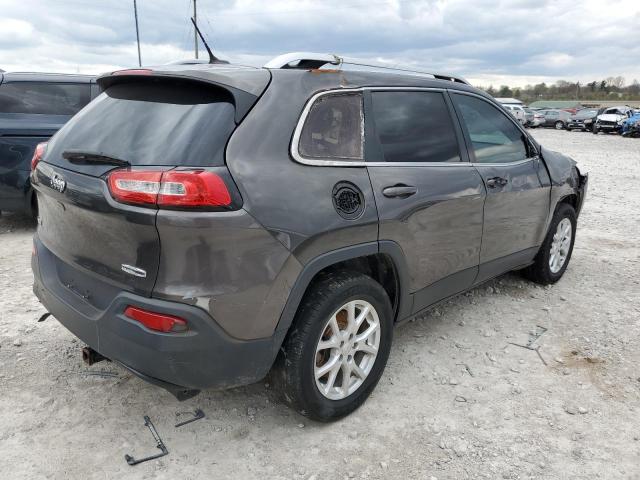 1C4PJMCB1EW266633 - 2014 JEEP CHEROKEE LATITUDE GRAY photo 3