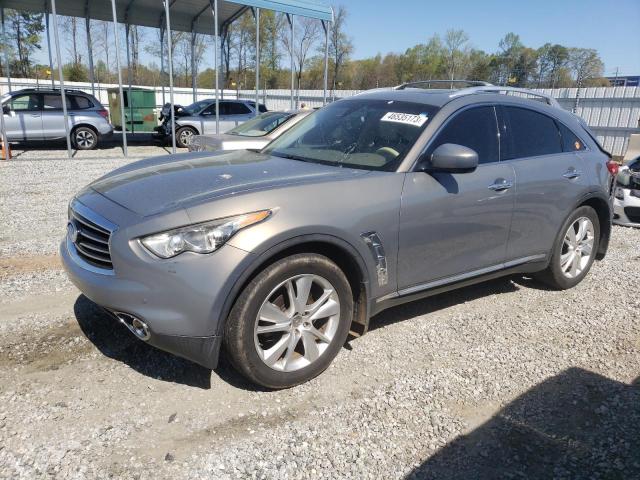 JN8CS1MU5DM140199 - 2013 INFINITI FX37 GRAY photo 1