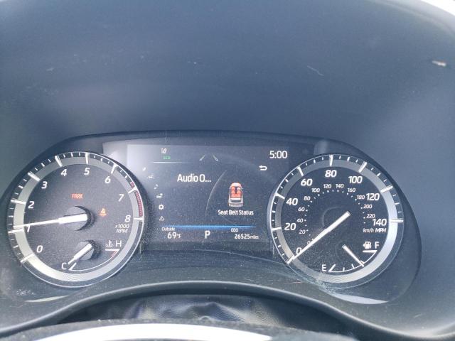 5TDGZRAH0MS534051 - 2021 TOYOTA HIGHLANDER XLE SILVER photo 9