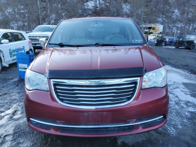 2C4RC1CG4CR414566 - 2012 CHRYSLER TOWN & COU TOURING L BURGUNDY photo 5