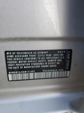 WVWDM7AJ5DW131482 - 2013 VOLKSWAGEN GOLF Gümüş foto 13