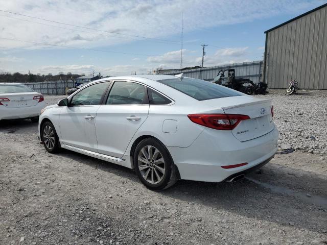 5NPE34AF8FH139196 - 2015 HYUNDAI SONATA SPORT WHITE photo 2