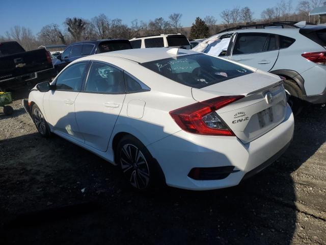 19XFC1F76GE039673 - 2016 HONDA CIVIC EXL WHITE photo 2