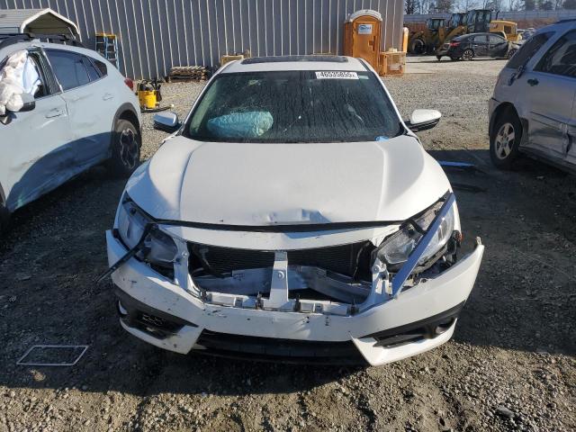 19XFC1F76GE039673 - 2016 HONDA CIVIC EXL WHITE photo 5