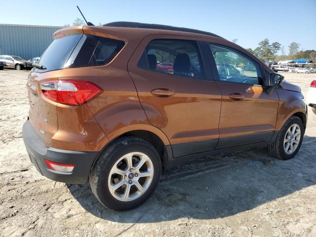 MAJ3P1TEXJC220127 - 2018 FORD ECOSPORT SE Orange photo 3