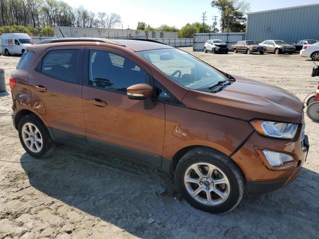 MAJ3P1TEXJC220127 - 2018 FORD ECOSPORT SE Orange photo 4
