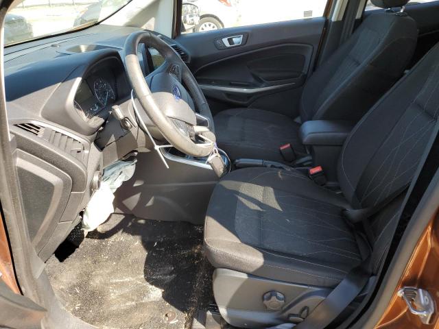 MAJ3P1TEXJC220127 - 2018 FORD ECOSPORT SE Orange photo 7
