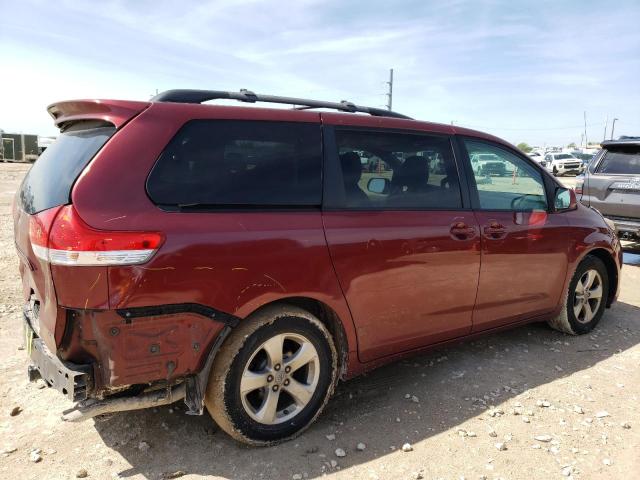 5TDKK3DC3BS124000 - 2011 TOYOTA SIENNA LE RED photo 3
