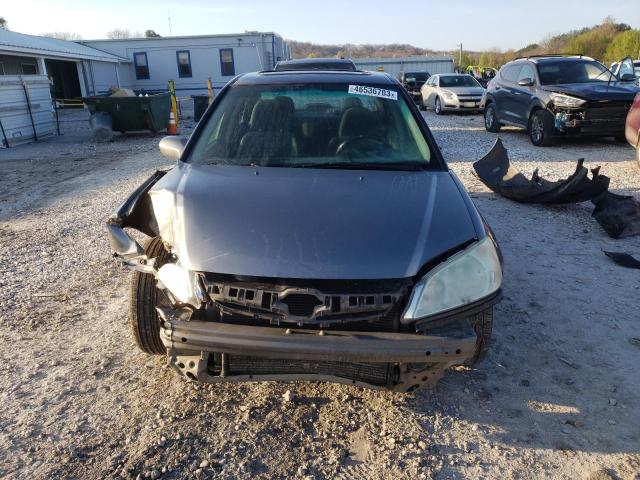 2HGES25715H622371 - 2005 HONDA CIVIC EX GRAY photo 5