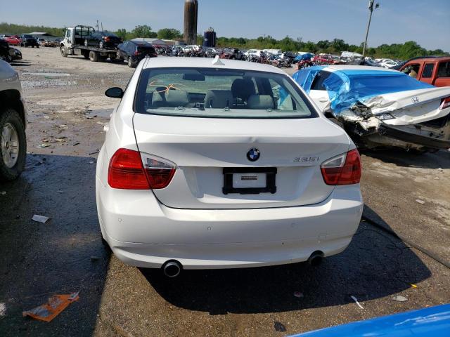 WBAVB77588NH80189 - 2008 BMW 335 I WHITE photo 6