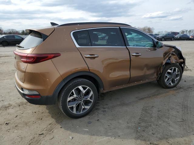 KNDPNCAC4L7632229 - 2020 KIA SPORTAGE EX BROWN photo 3