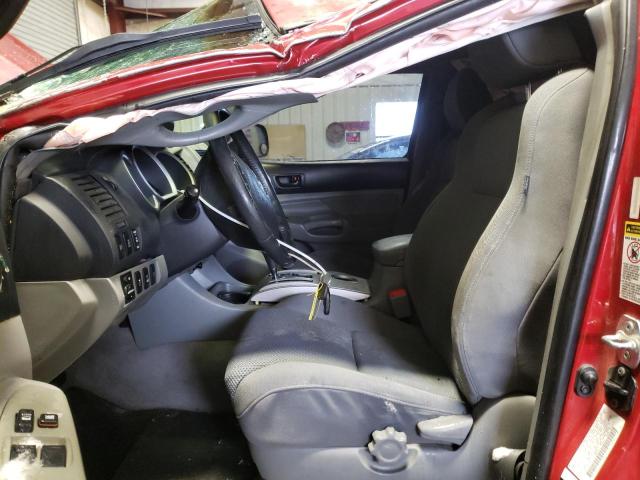 5TEUU42N19Z664441 - 2009 TOYOTA TACOMA ACCESS CAB წითელი ფოტო 7