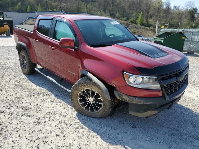 1GCGTEEN4J1274837 - 2018 CHEVROLET COLORADO ZR2 MAROON photo 4