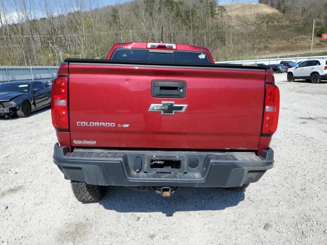 1GCGTEEN4J1274837 - 2018 CHEVROLET COLORADO ZR2 MAROON photo 6