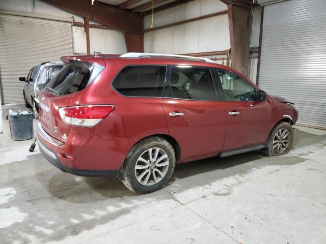 5N1AR2MM9EC723141 - 2014 NISSAN PATHFINDER S 红色 照片 3