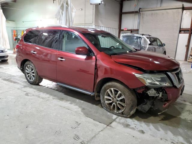 5N1AR2MM9EC723141 - 2014 NISSAN PATHFINDER S 红色 照片 4