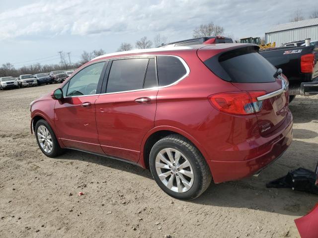 LRBFXBSA0HD054182 - 2017 BUICK ENVISION ESSENCE RED photo 2