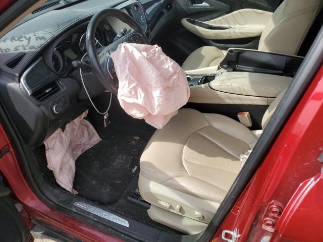 LRBFXBSA0HD054182 - 2017 BUICK ENVISION ESSENCE RED photo 7
