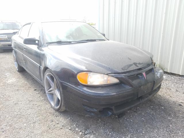 1G2NW52E93C243274 - 2003 PONTIAC GRAND AM GT BLACK photo 1