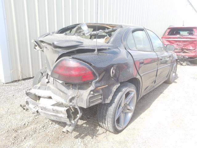 1G2NW52E93C243274 - 2003 PONTIAC GRAND AM GT BLACK photo 4