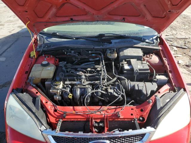 1FAFP34N77W179597 - 2007 FORD FOCUS ZX4 RED photo 11