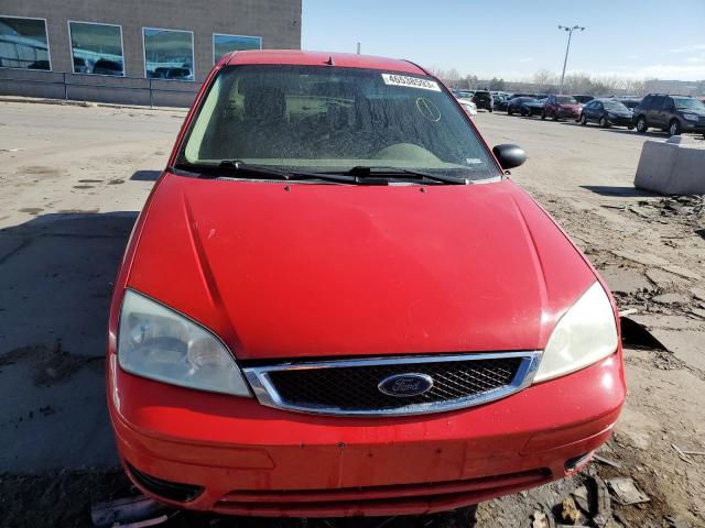 1FAFP34N77W179597 - 2007 FORD FOCUS ZX4 RED photo 5