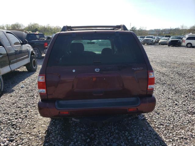 JN8DR09X62W655372 - 2002 NISSAN PATHFINDER LE 勃艮第红 照片 6