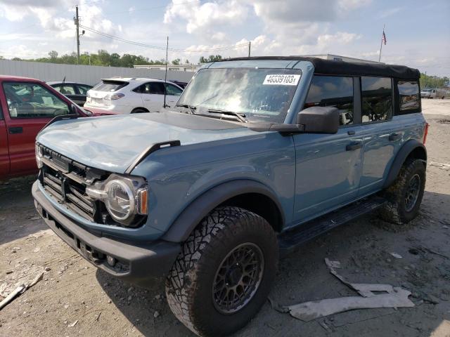 1FMDE5BH8MLA88508 - 2021 FORD BRONCO BASE BLUE photo 1