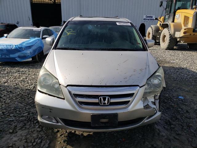 5FNRL38865B013158 - 2005 HONDA ODYSSEY TOURING SILVER photo 5