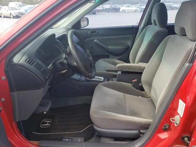 1HGES16385L001329 - 2005 HONDA CIVIC DX VP Qırmızı foto 7