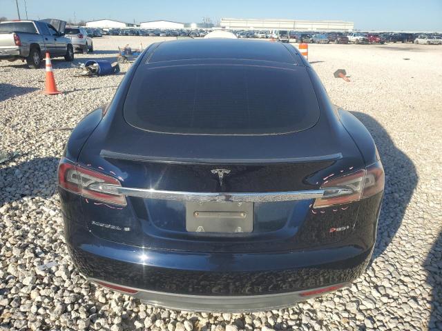 5YJSA1DP4DFP16295 - 2013 TESLA MODEL S Կապույտ լուսանկար 6